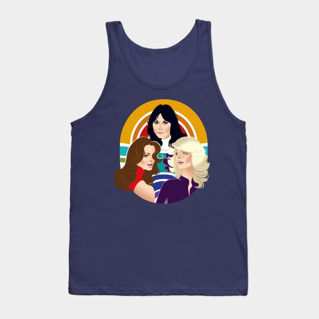 My Angels Tank Top by AlejandroMogolloArt